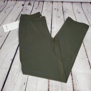 NWT Lululemon On The Move Pant Dark Olive